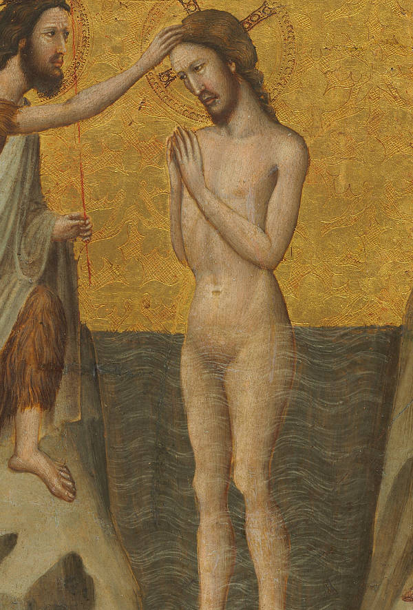 The Baptism of Christ, Giovanni Baronzio