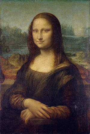 The Mona Lisa, Leonardo da Vinci