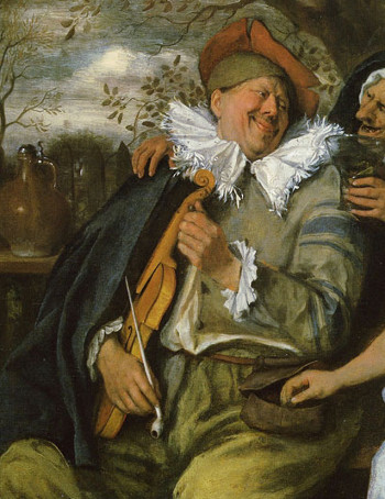 The Merry Fiddler, Jan Steen