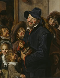 Rommelpot Player, Judith Leyster (copy after Frans Hals)