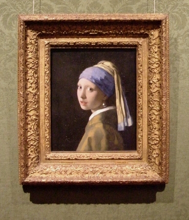 Girl with a pearl Earring, Joihannes Vermeer