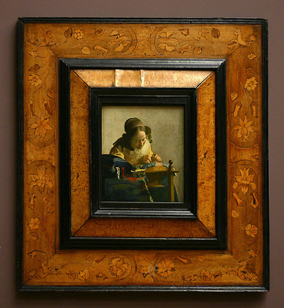 The Lacemaker, Johannes Vermeer