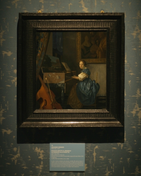 Lady Seated at a Virginal, Johannes Vermeer