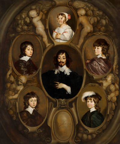 Constantijn Huygens Family, Jan van Campen