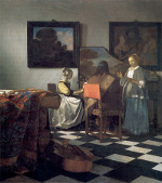 The Concert, Johannes Vermeer