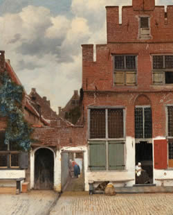 Stradian di Delft, Johannes Vermeer